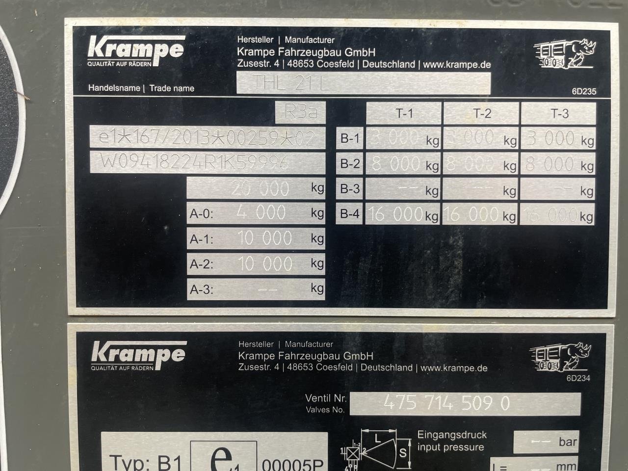 Abschiebewagen типа Krampe THL 21L, Gebrauchtmaschine в Grindsted (Фотография 4)