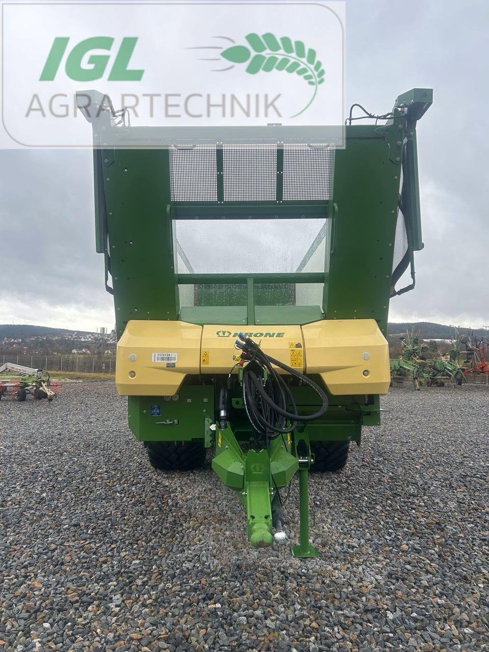 Abschiebewagen des Typs Krone GX 360 8930 _ Fahrwerk hydr., Neumaschine in Nabburg (Bild 7)