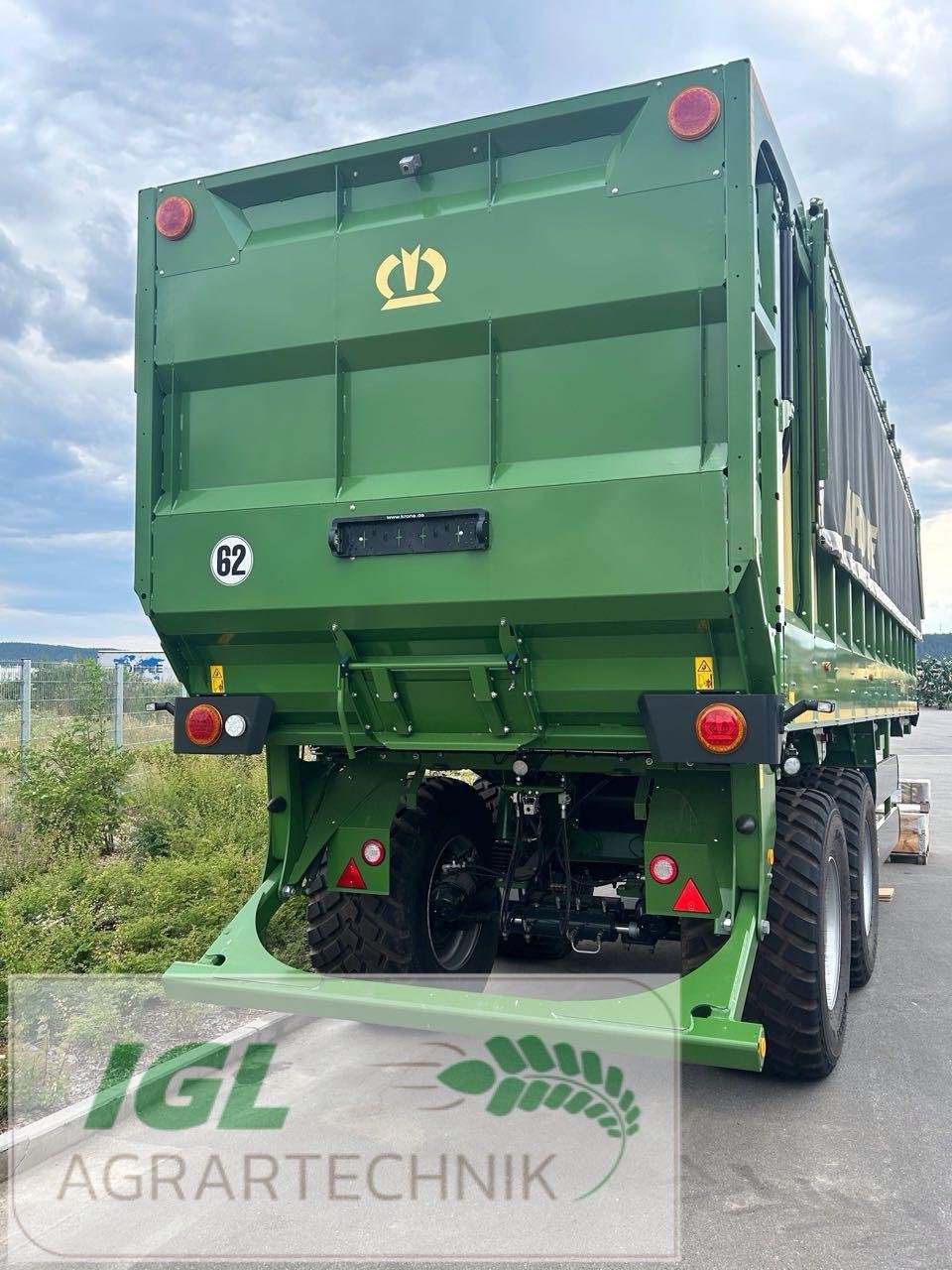 Abschiebewagen of the type Krone GX 520 AGRILINER PRO, Neumaschine in Nabburg (Picture 4)