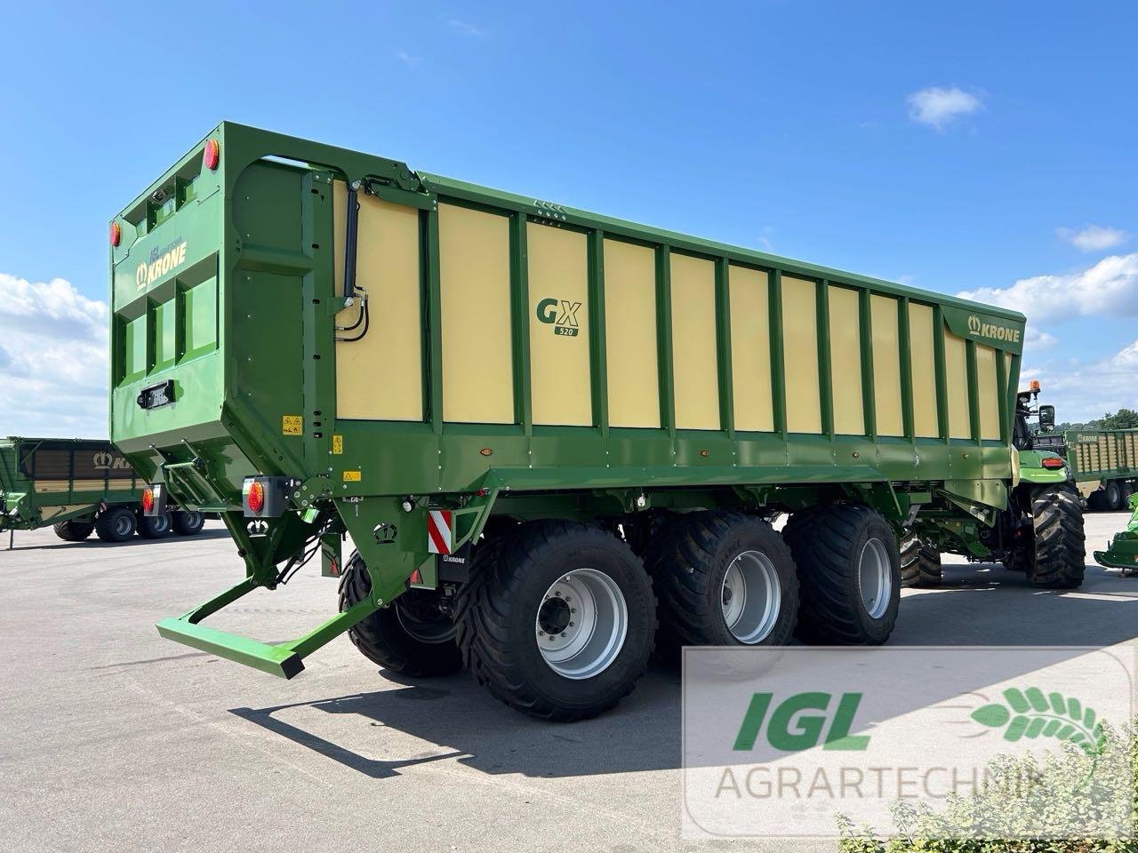 Abschiebewagen del tipo Krone GX 520 (TT801-30), Neumaschine In Nabburg (Immagine 5)