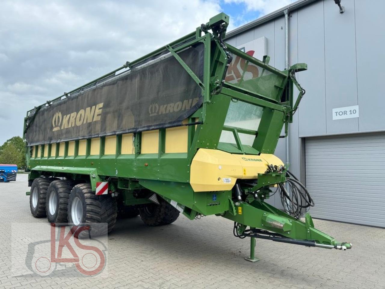 Abschiebewagen del tipo Krone GX 520 UNIVERSAL-TRANSPORTWAGEN, Gebrauchtmaschine In Starkenberg (Immagine 1)