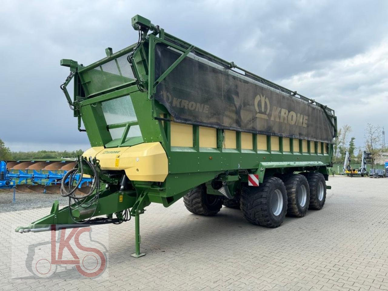 Abschiebewagen del tipo Krone GX 520 UNIVERSAL-TRANSPORTWAGEN, Gebrauchtmaschine In Starkenberg (Immagine 2)