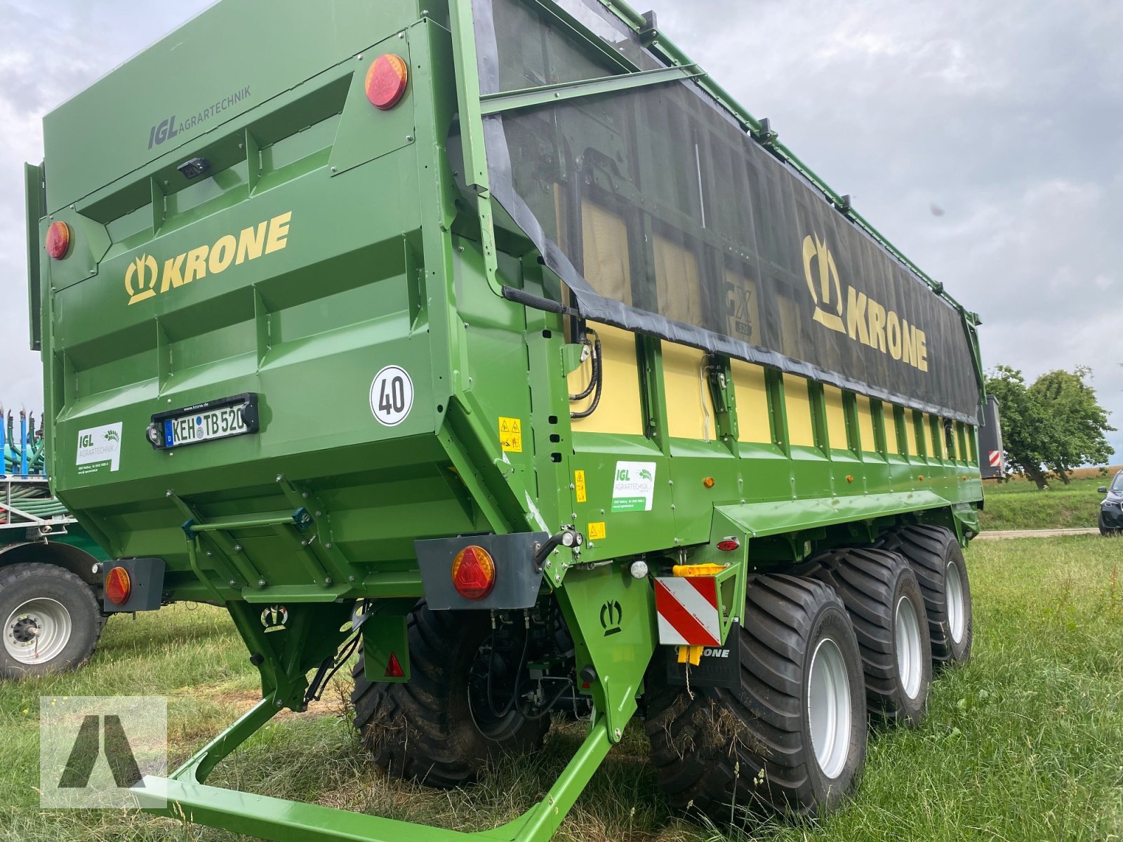 Abschiebewagen типа Krone GX 520, Gebrauchtmaschine в Regensburg (Фотография 4)