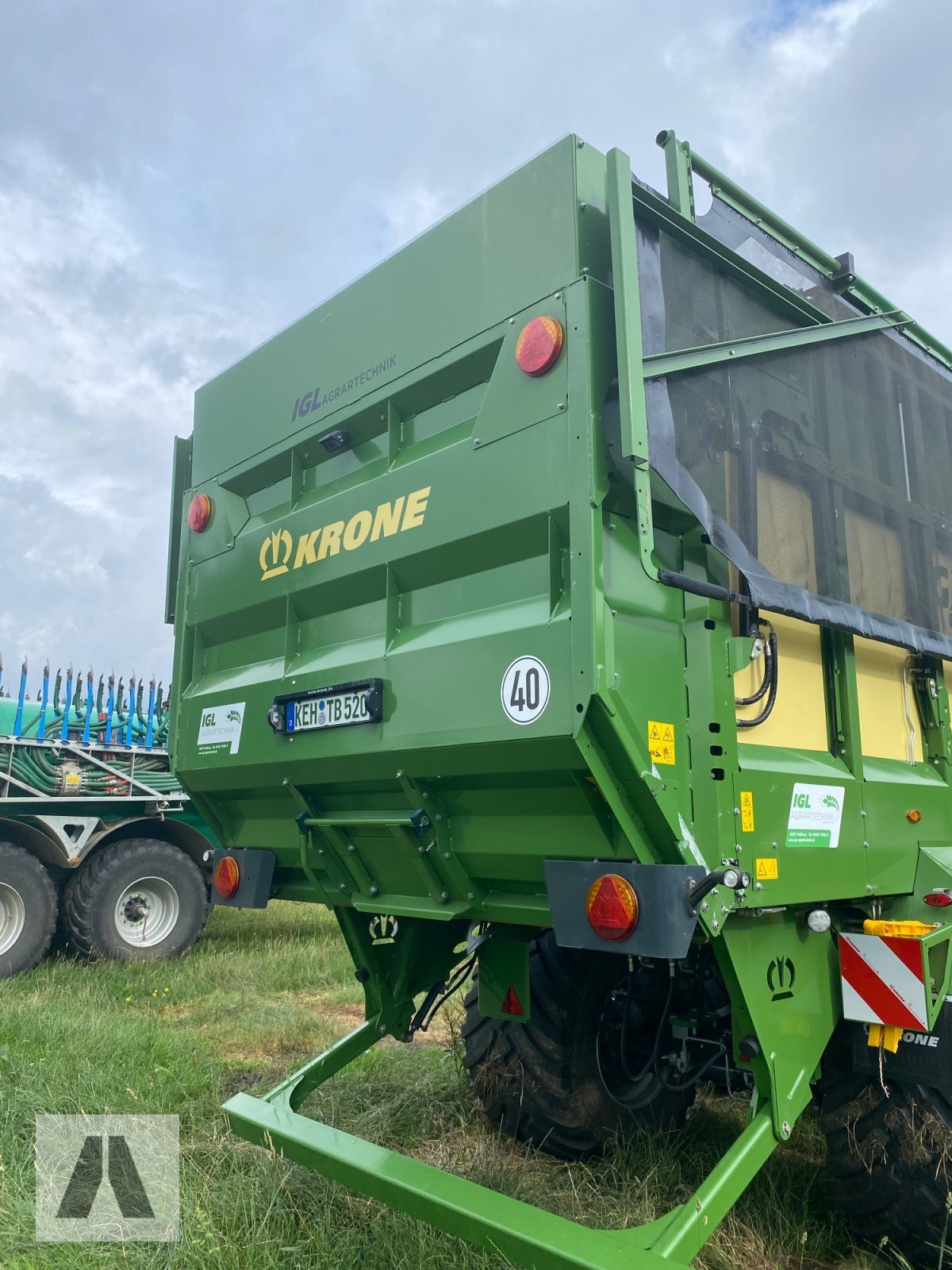 Abschiebewagen типа Krone GX 520, Gebrauchtmaschine в Regensburg (Фотография 5)