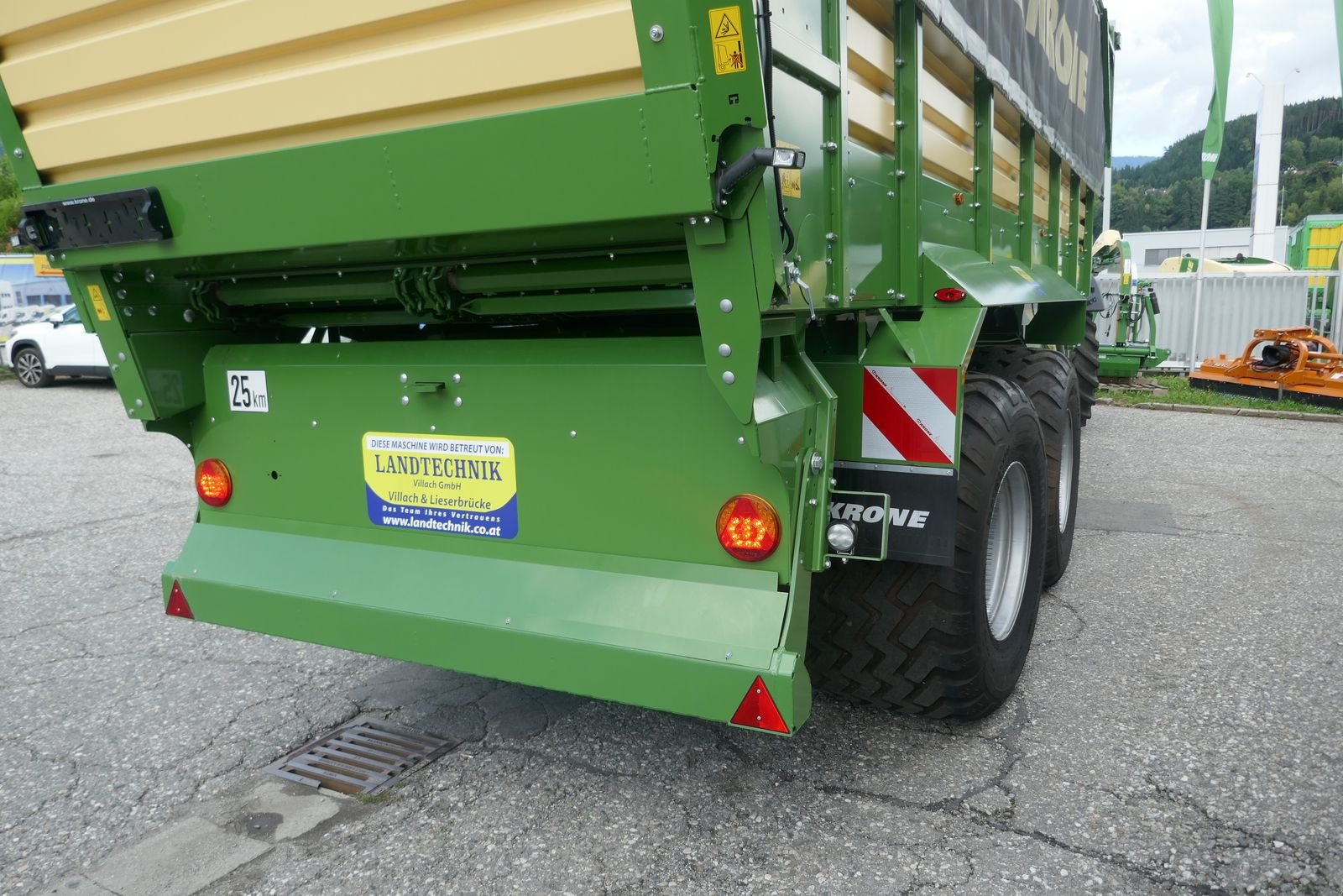 Abschiebewagen of the type Krone TX 460, Gebrauchtmaschine in Villach (Picture 11)