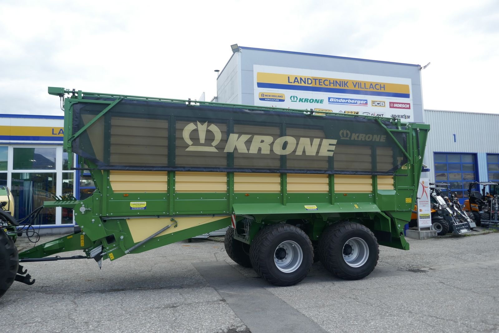 Abschiebewagen of the type Krone TX 460, Gebrauchtmaschine in Villach (Picture 1)