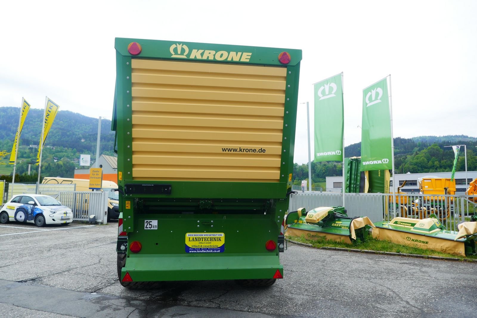 Abschiebewagen του τύπου Krone TX 460, Gebrauchtmaschine σε Villach (Φωτογραφία 15)