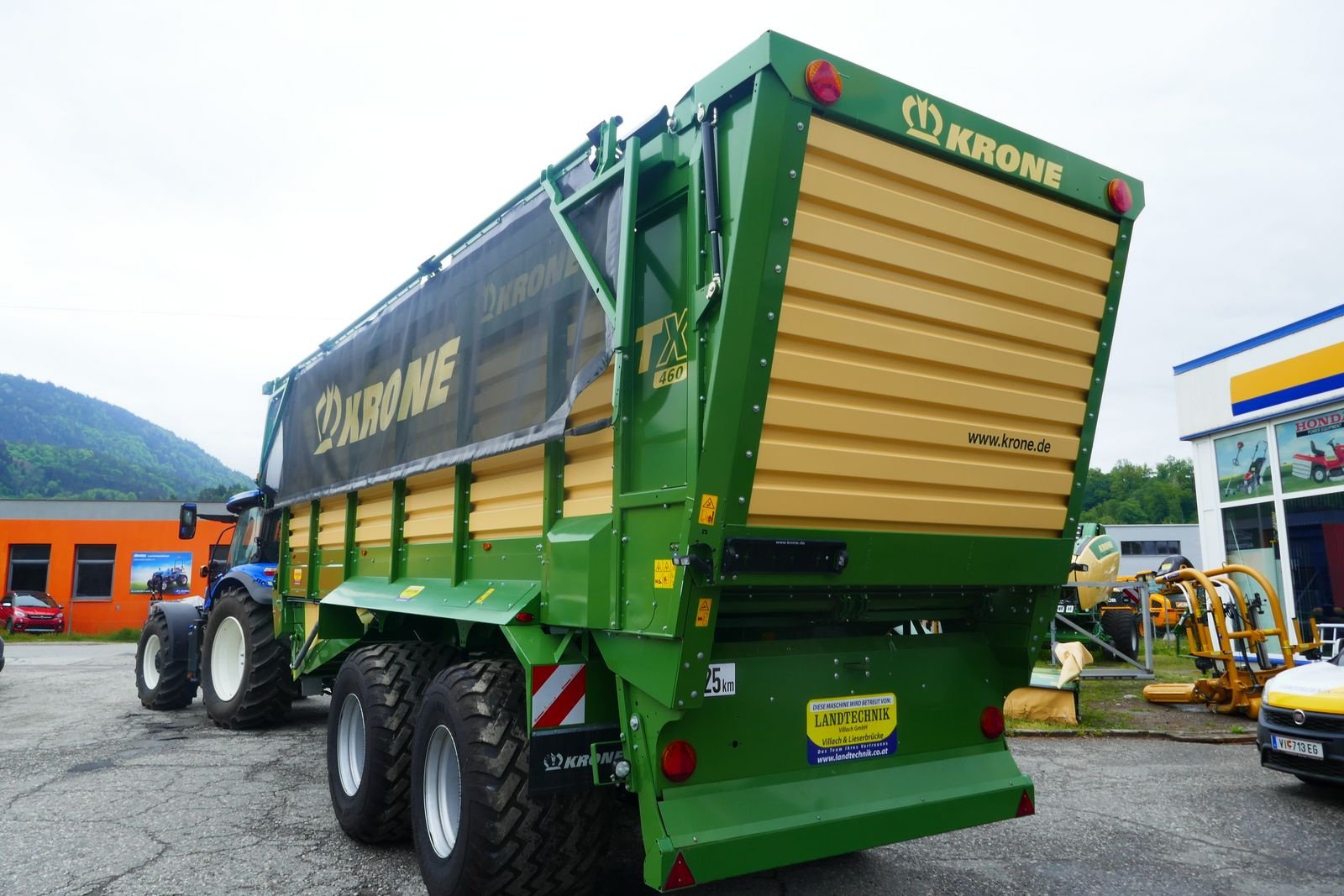 Abschiebewagen του τύπου Krone TX 460, Gebrauchtmaschine σε Villach (Φωτογραφία 7)