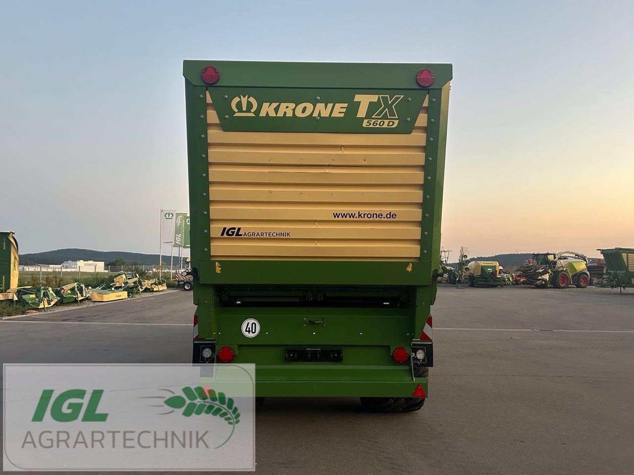 Abschiebewagen typu Krone TX 560 D, Gebrauchtmaschine v Nabburg (Obrázek 7)