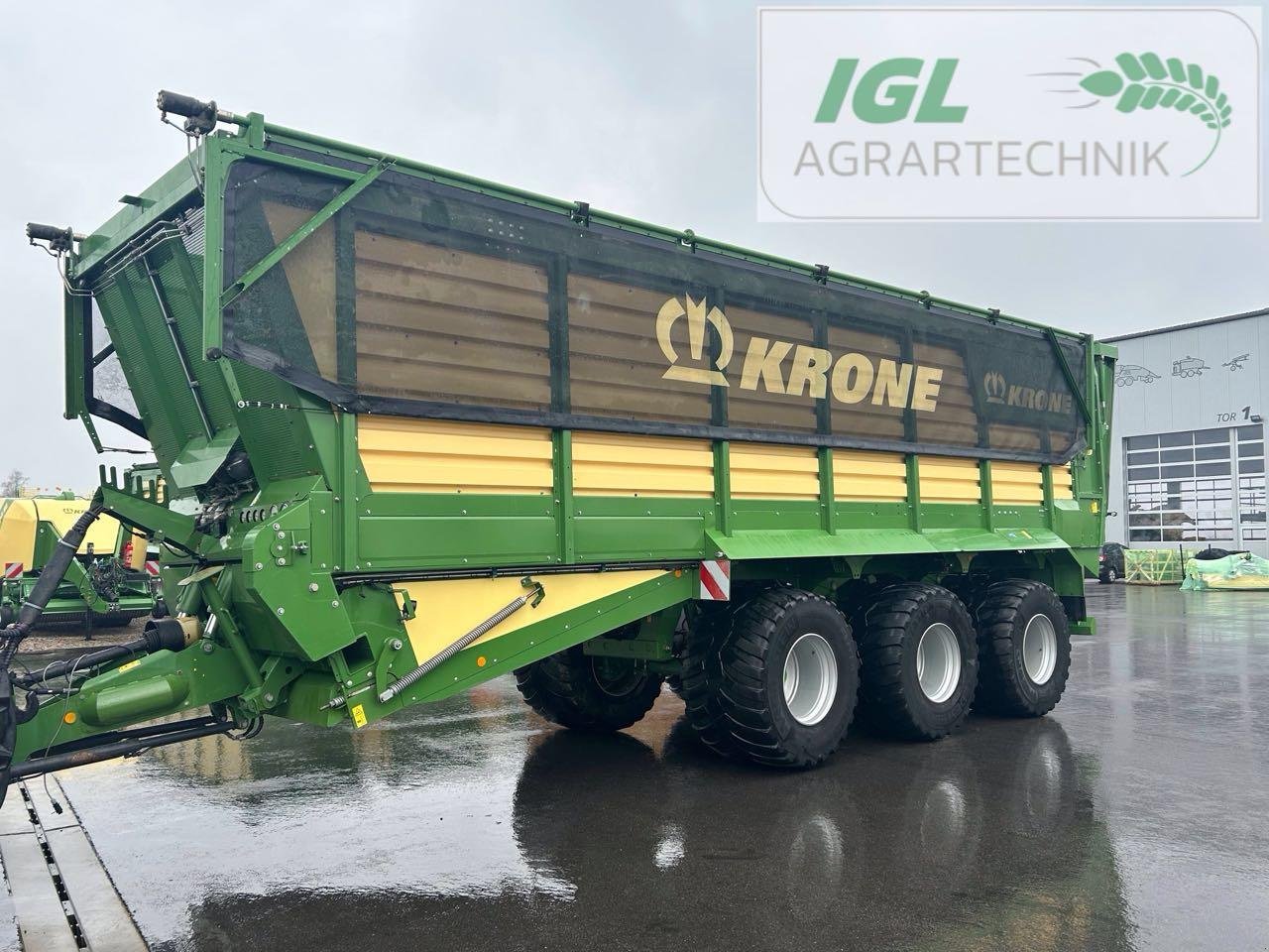 Abschiebewagen of the type Krone TX 560, Gebrauchtmaschine in Nabburg (Picture 1)