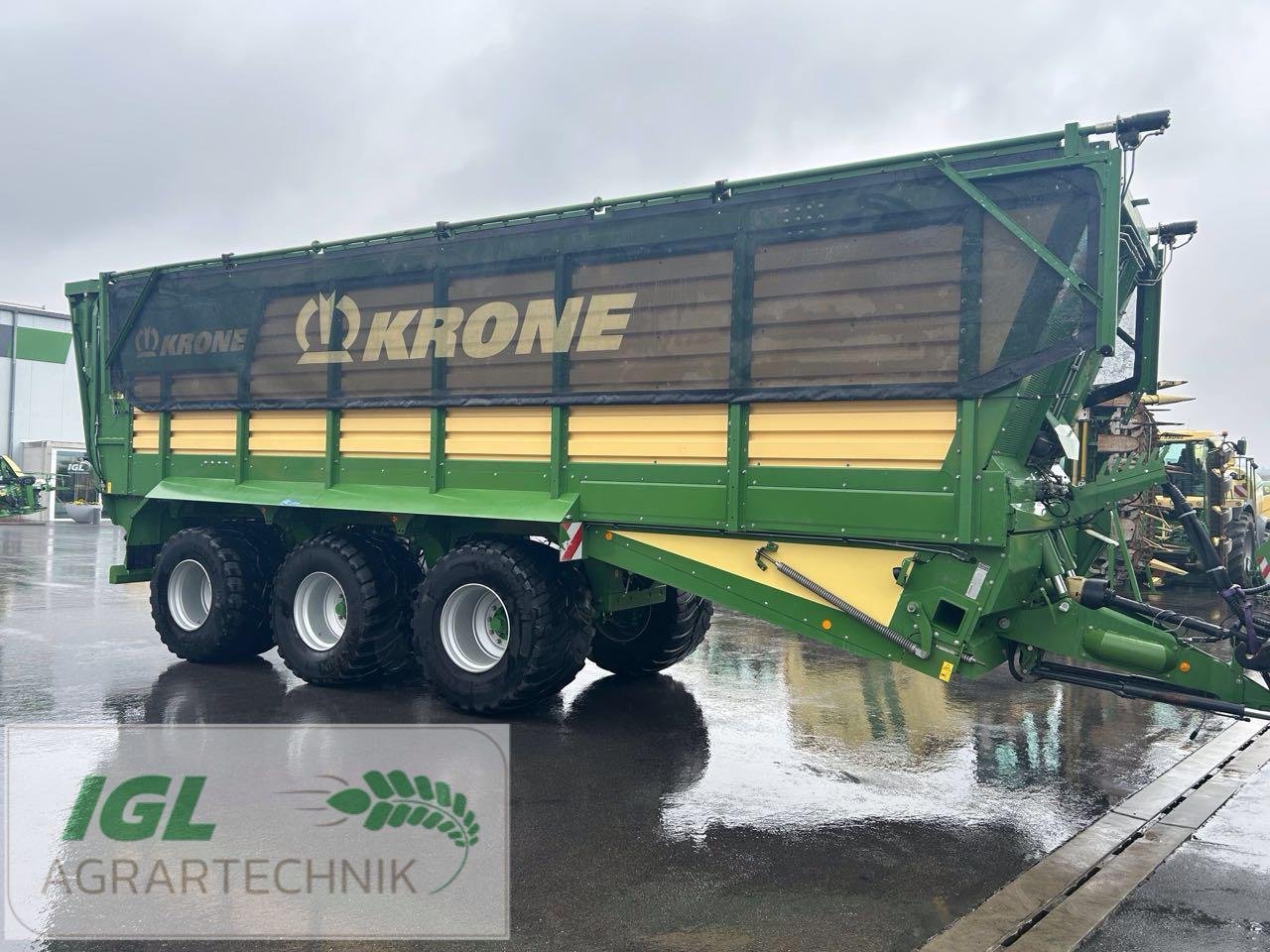 Abschiebewagen of the type Krone TX 560, Gebrauchtmaschine in Nabburg (Picture 3)