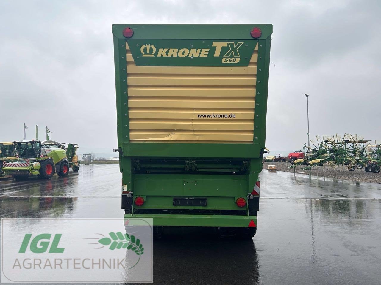 Abschiebewagen of the type Krone TX 560, Gebrauchtmaschine in Nabburg (Picture 4)