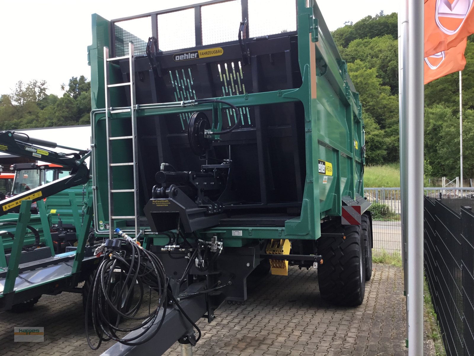 Abschiebewagen typu Oehler OL ASW 200, Neumaschine v Niederstetten (Obrázek 1)