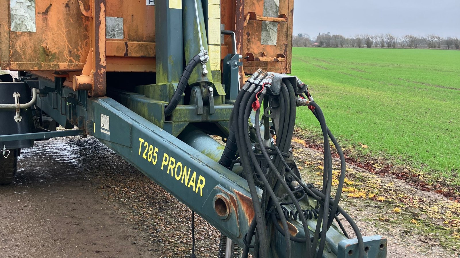 Abschiebewagen типа PRONAR T-285 Kroghejsevogn m. 3 containere, Gebrauchtmaschine в Fredericia (Фотография 2)