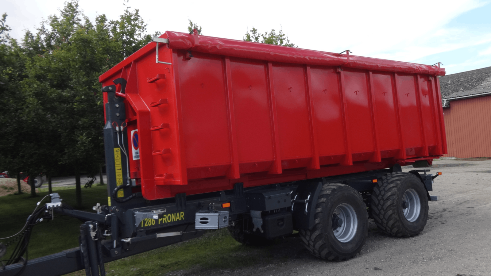 Abschiebewagen типа PRONAR T-286, Gebrauchtmaschine в Maribo (Фотография 5)