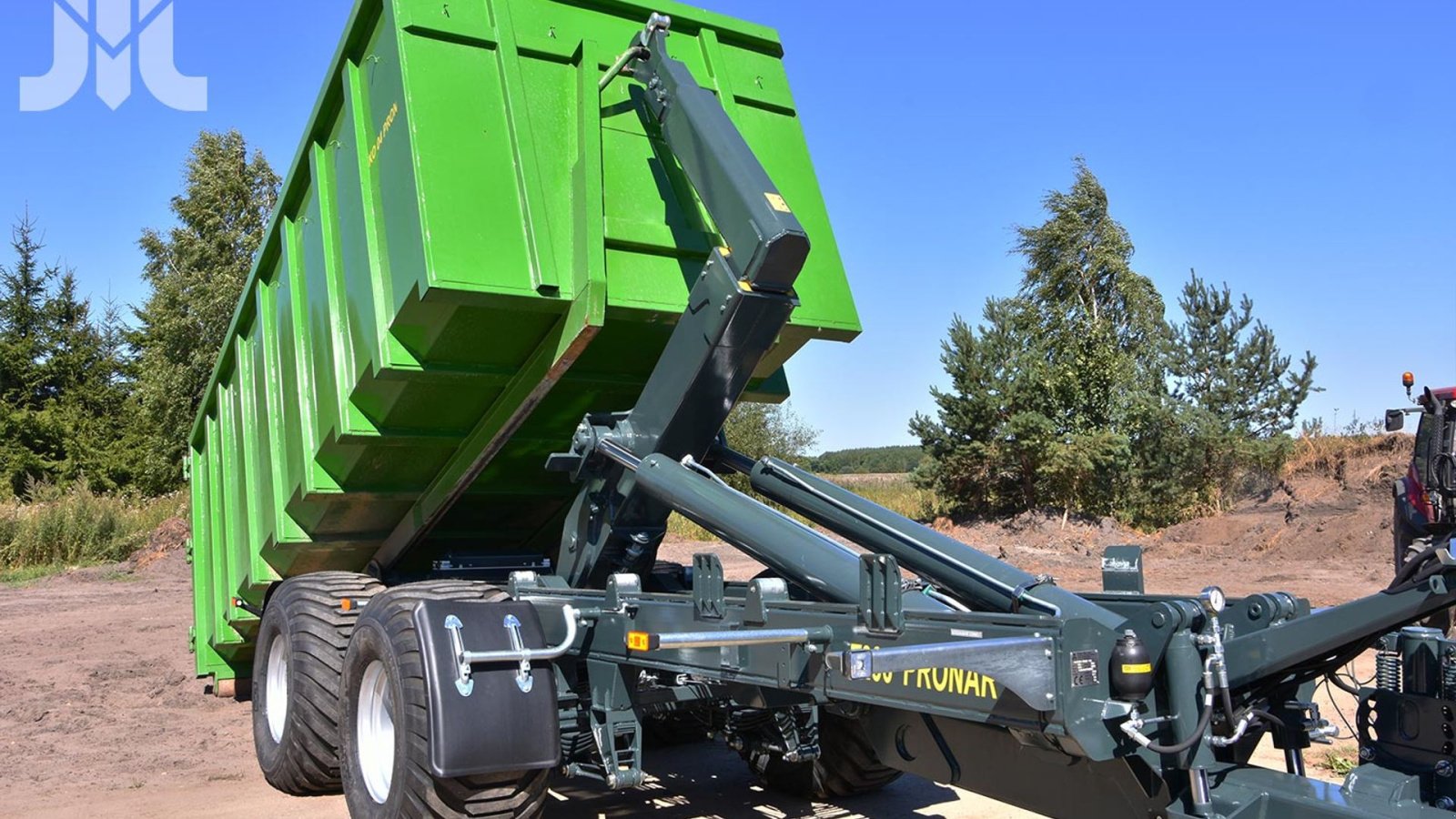 Abschiebewagen del tipo PRONAR T-286, Gebrauchtmaschine In Glamsbjerg (Immagine 3)