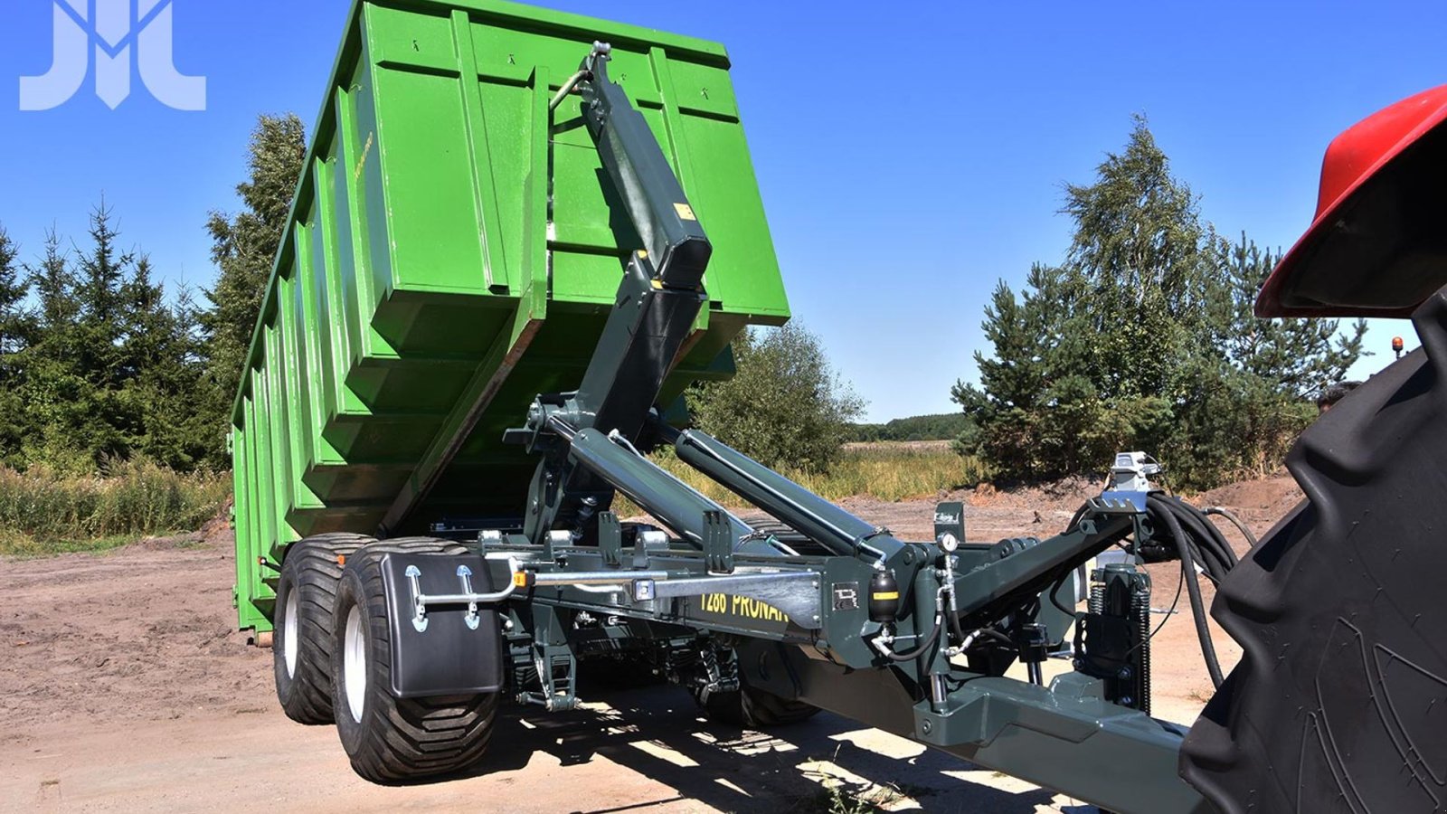 Abschiebewagen del tipo PRONAR T-286, Gebrauchtmaschine In Glamsbjerg (Immagine 4)