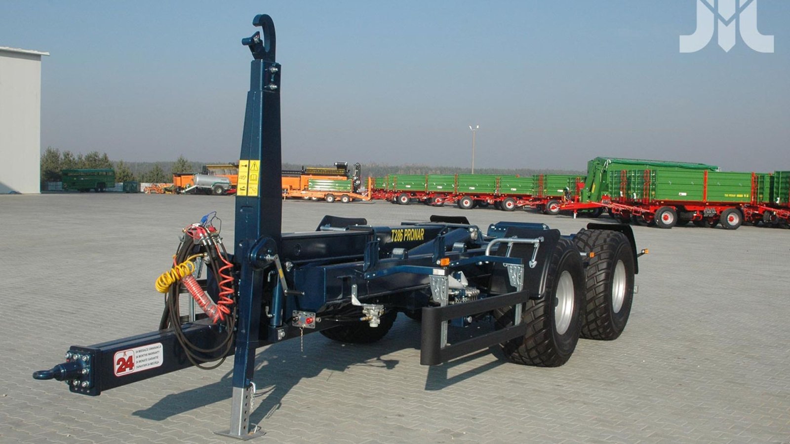 Abschiebewagen del tipo PRONAR T-286, Gebrauchtmaschine In Glamsbjerg (Immagine 1)