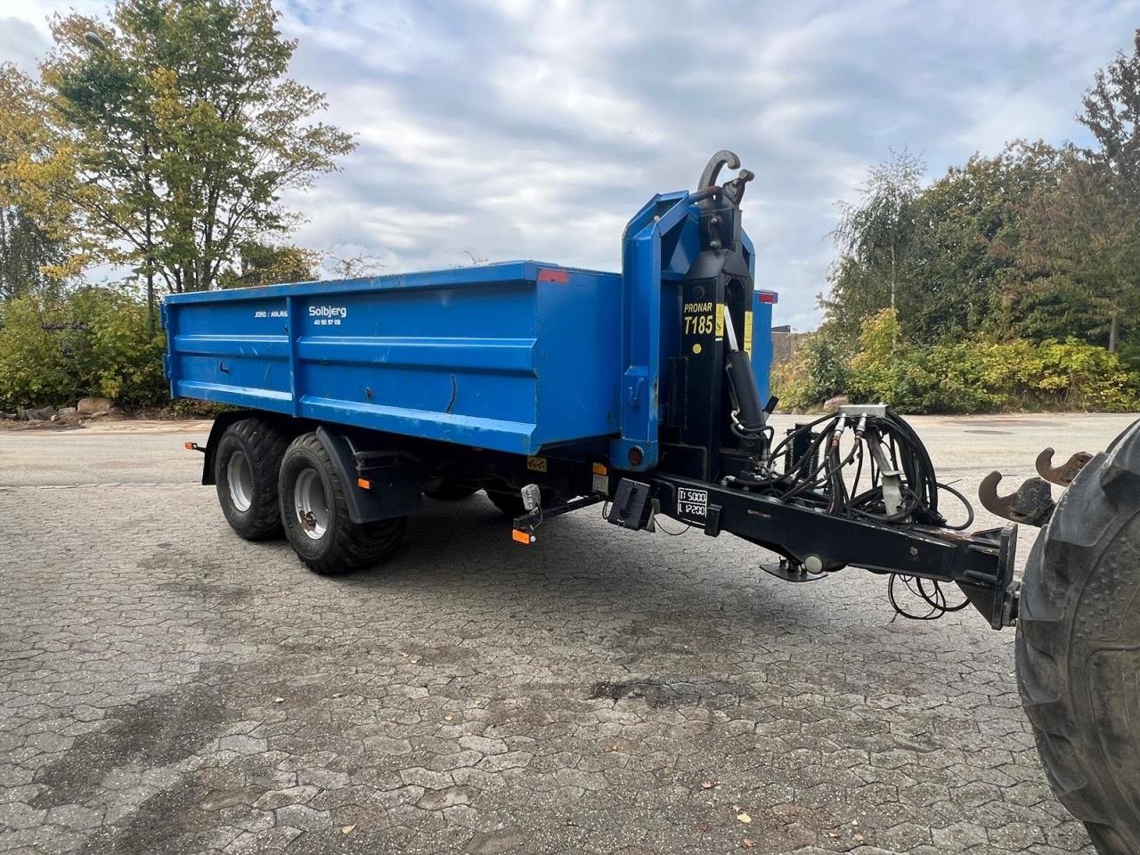 Abschiebewagen типа PRONAR T185, Gebrauchtmaschine в Middelfart (Фотография 1)