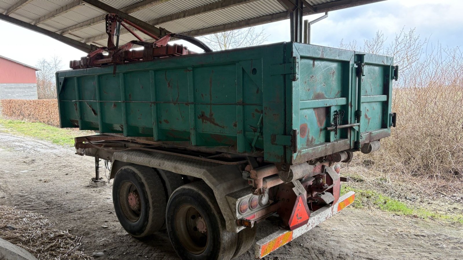 Abschiebewagen typu Scania kroghejsvogn, Gebrauchtmaschine w øster ulslev (Zdjęcie 4)