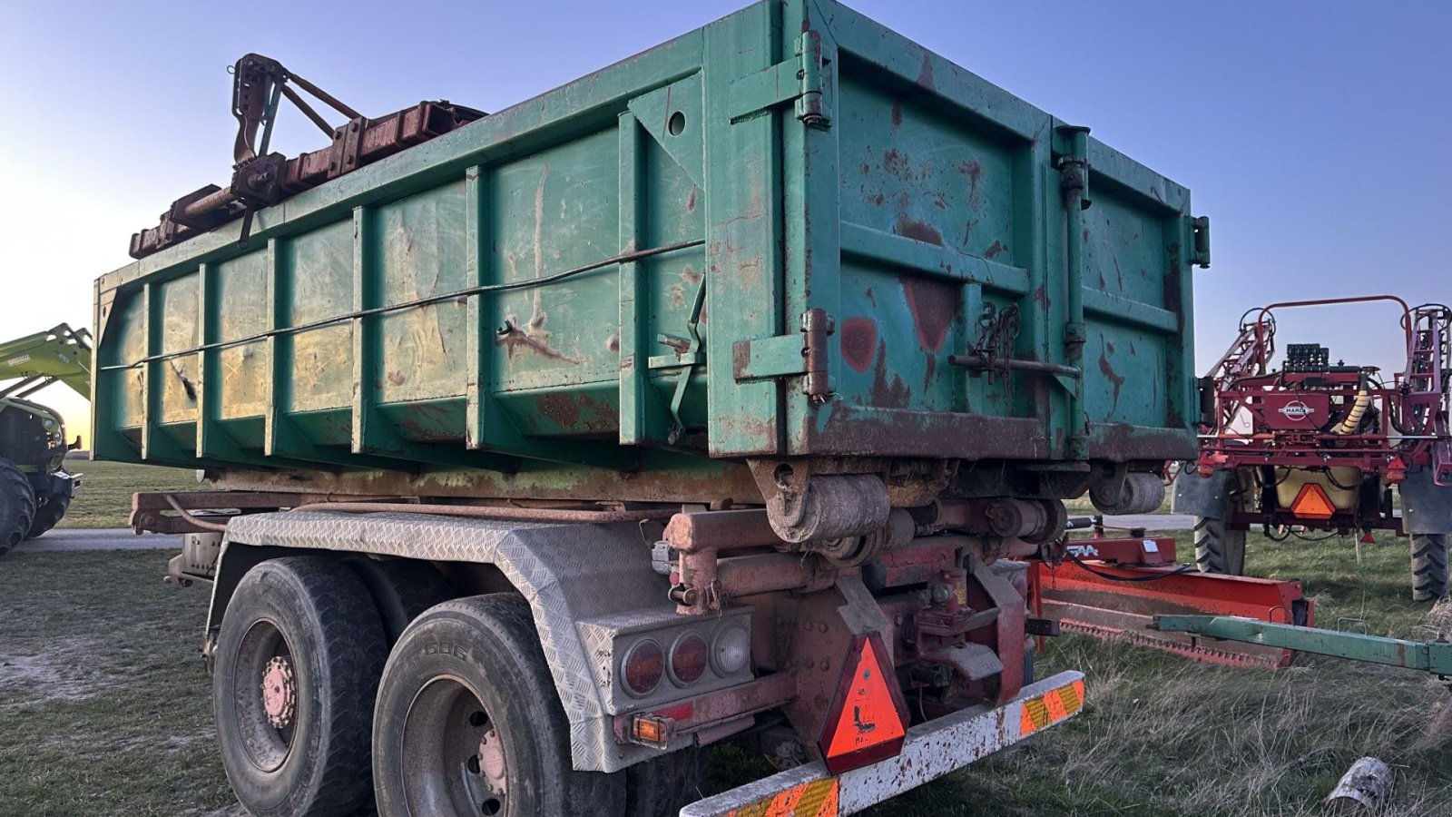 Abschiebewagen του τύπου Scania kroghejsvogn, Gebrauchtmaschine σε øster ulslev (Φωτογραφία 2)