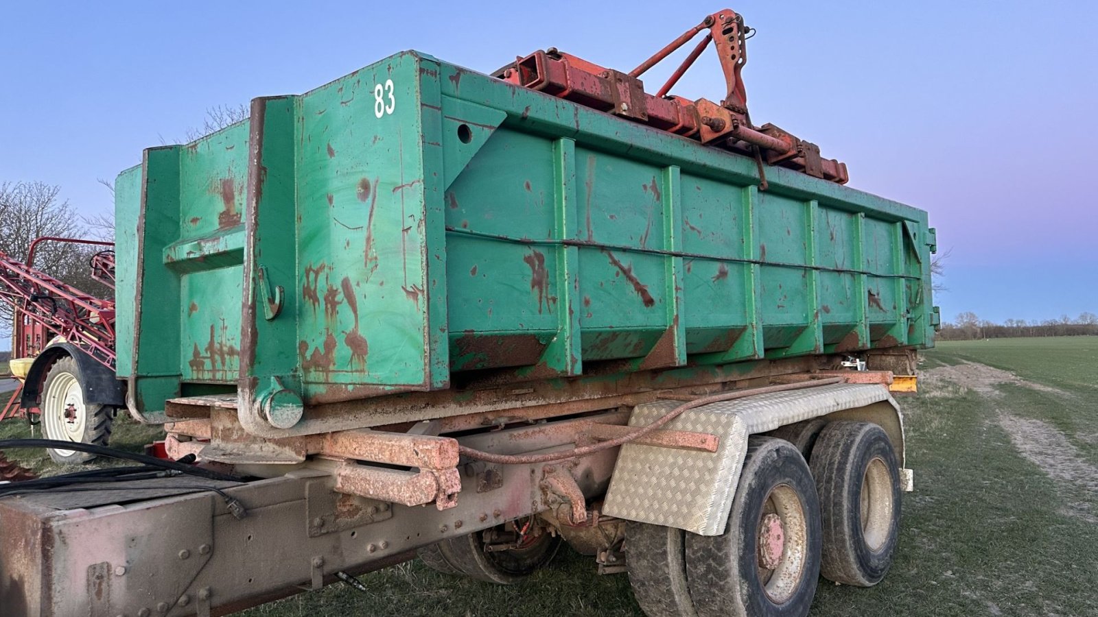Abschiebewagen del tipo Scania kroghejsvogn, Gebrauchtmaschine en øster ulslev (Imagen 2)