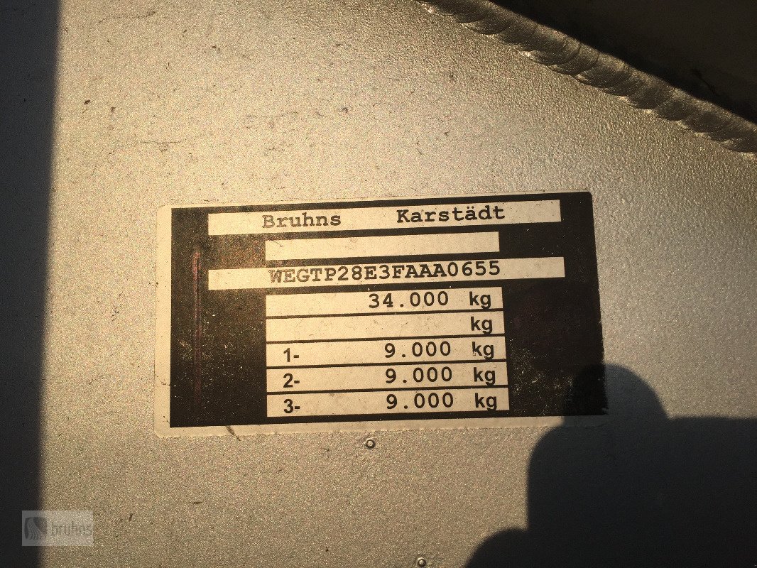 Abschiebewagen типа Sonstige AG-Trailer-Sattelauflieger, rapsdicht, Gebrauchtmaschine в Karstädt (Фотография 12)