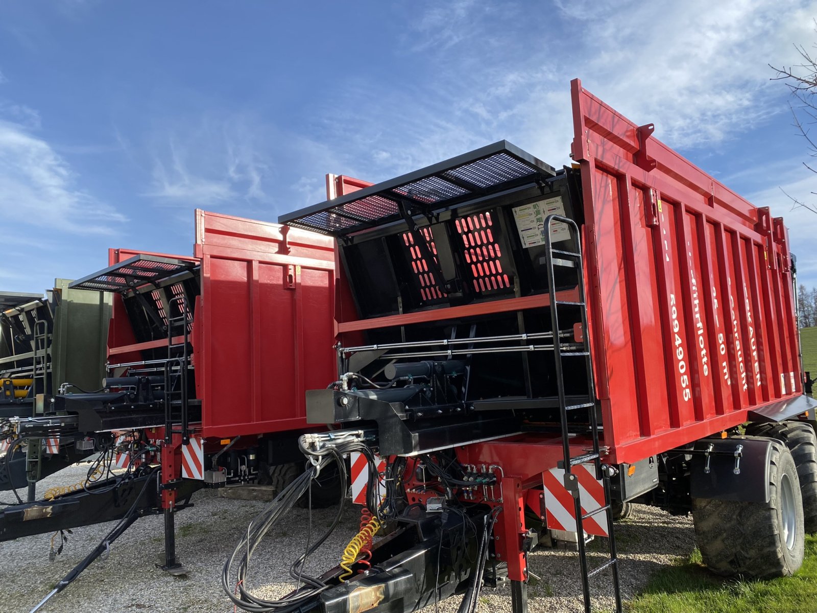 Abschiebewagen типа Zavod Kobzarenka TZP 27, Gebrauchtmaschine в Erlbach (Фотография 1)