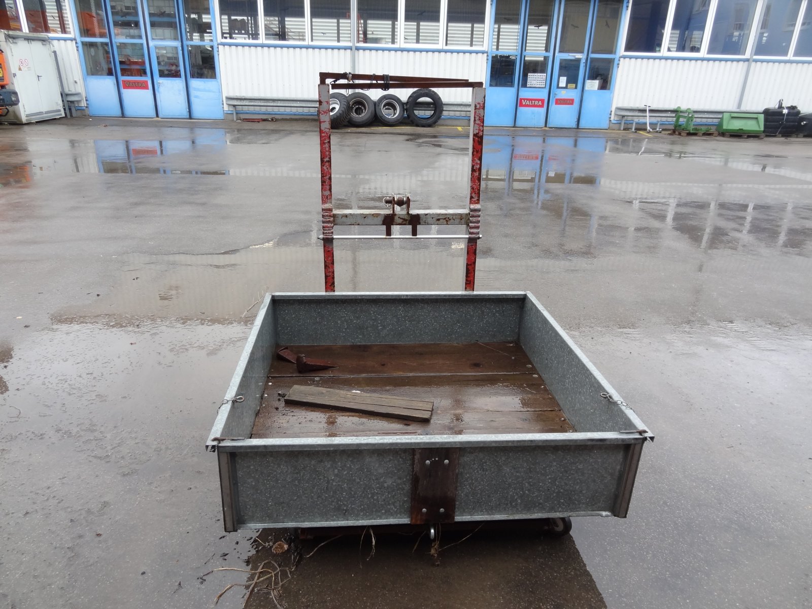 Absetzmulde of the type Eigenbau Mulde mit Ackerschienenanbau, Gebrauchtmaschine in St.Andrä-Wördern (Picture 1)