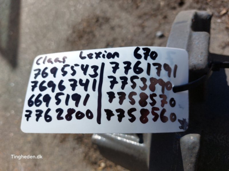 Achsen & Fahrantrieb του τύπου CLAAS Lexion 670, Gebrauchtmaschine σε Hemmet (Φωτογραφία 22)