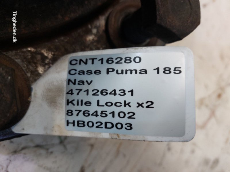 Achsen & Lenkung des Typs Case Puma 185, Gebrauchtmaschine in Hemmet (Bild 15)
