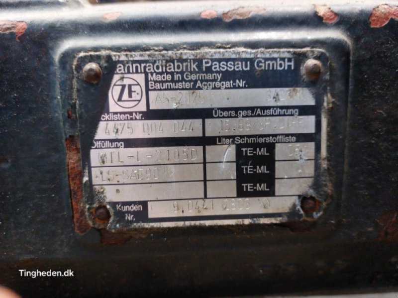 Achsen & Lenkung des Typs Deutz Agrotron 90, Gebrauchtmaschine in Hemmet (Bild 13)