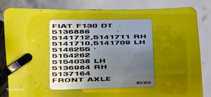 Achsen & Lenkung des Typs Fiat F130DT, Gebrauchtmaschine in Hemmet (Bild 23)
