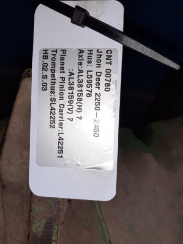 Achsen & Lenkung des Typs John Deere 2450, Gebrauchtmaschine in Hemmet (Bild 11)