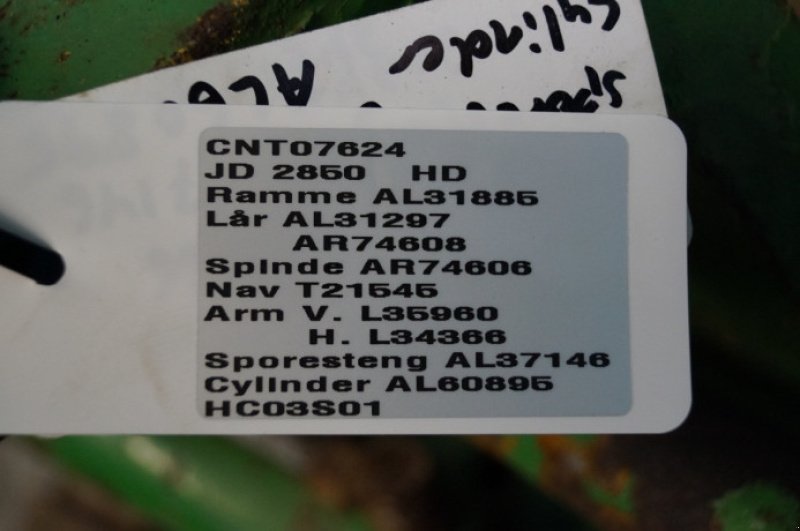 Achsen & Lenkung des Typs John Deere 2850, Gebrauchtmaschine in Hemmet (Bild 23)