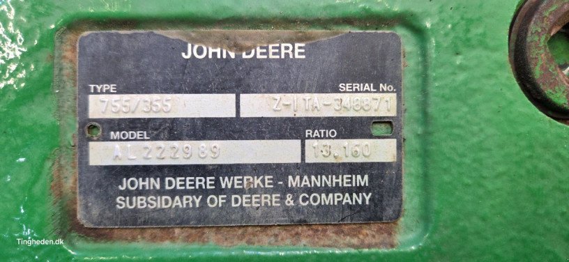 Achsen & Lenkung des Typs John Deere 6215R, Gebrauchtmaschine in Hemmet (Bild 8)