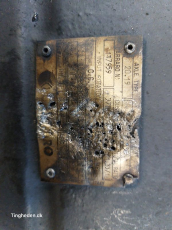 Achsen & Lenkung des Typs Massey Ferguson 6465, Gebrauchtmaschine in Hemmet (Bild 19)