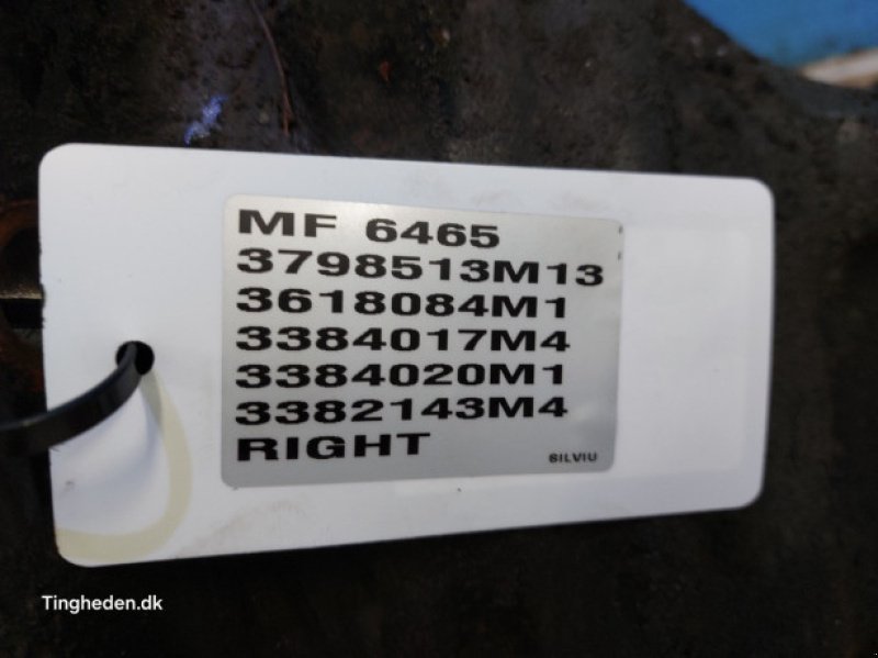 Achsen & Lenkung des Typs Massey Ferguson 6465, Gebrauchtmaschine in Hemmet (Bild 19)