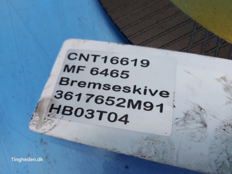 Achsen & Lenkung des Typs Massey Ferguson 6465, Gebrauchtmaschine in Hemmet (Bild 15)