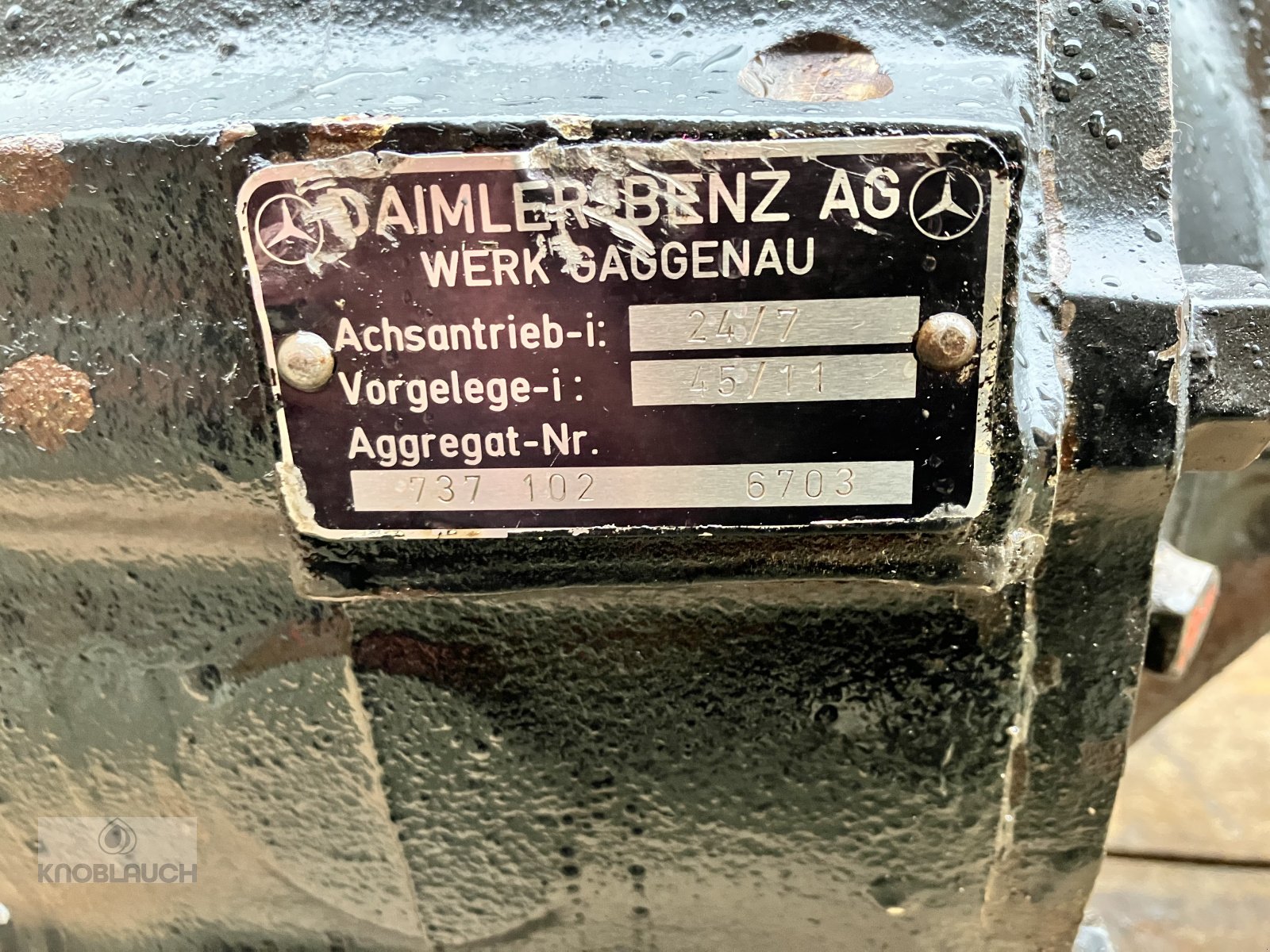 Achsen & Lenkung des Typs Mercedes-Benz MB 800, Gebrauchtmaschine in Ravensburg (Bild 8)
