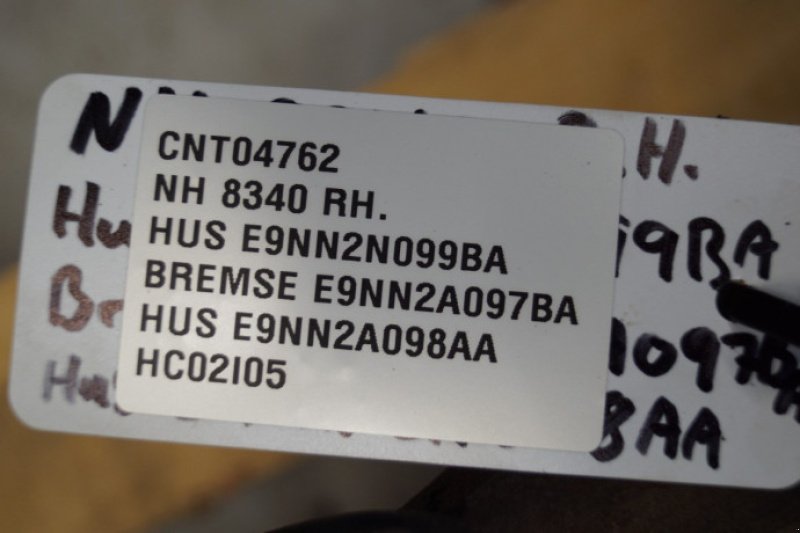 Achsen & Lenkung des Typs New Holland 8340, Gebrauchtmaschine in Hemmet (Bild 8)