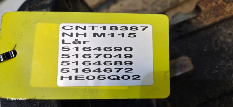 Achsen & Lenkung des Typs New Holland M115, Gebrauchtmaschine in Hemmet (Bild 17)