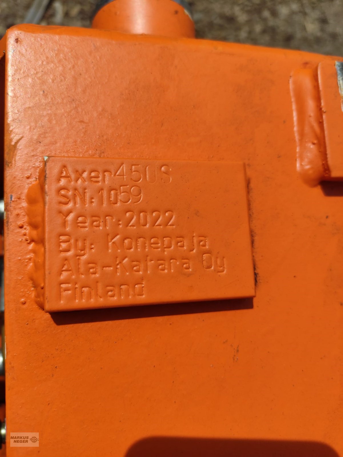 Aggregat & Anbauprozessor типа AXER 450S, Gebrauchtmaschine в Berching (Фотография 2)