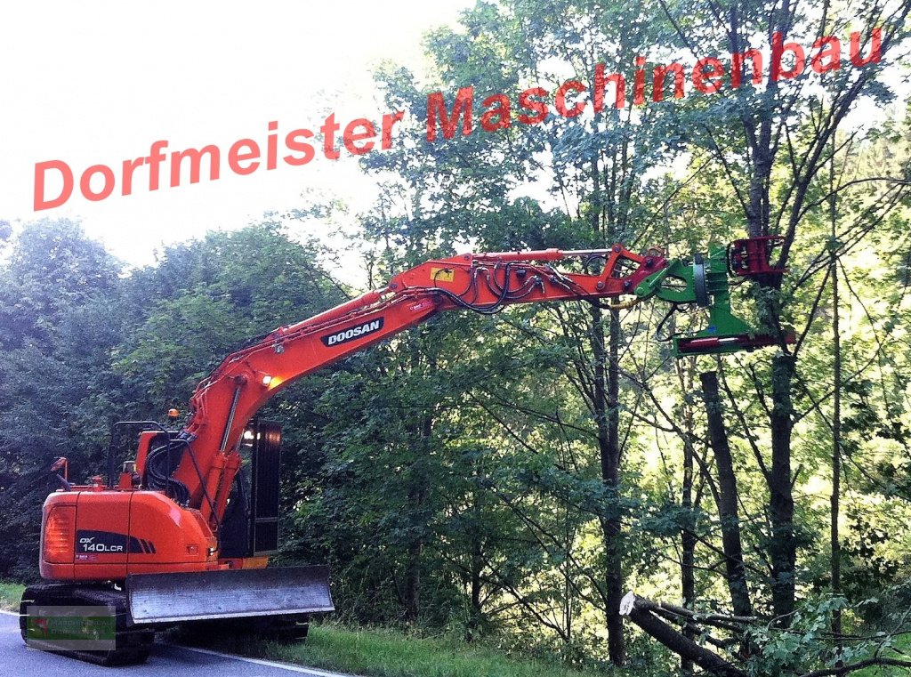 Aggregat & Anbauprozessor des Typs Dorfmeister Fällgreifer Baumschere HBS 350, Neumaschine in Roßbach (Bild 8)