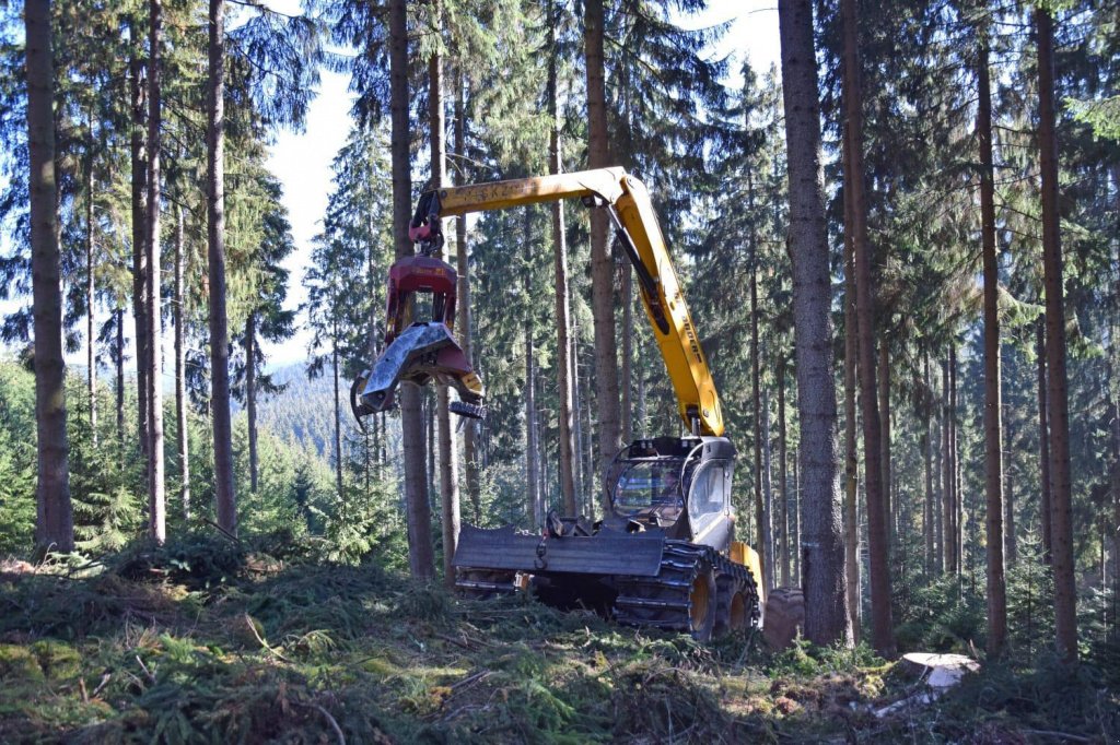 Aggregat & Anbauprozessor des Typs Konrad Forsttechnik Highlander 6WD Harvester, Neumaschine in Hutthurm (Bild 1)