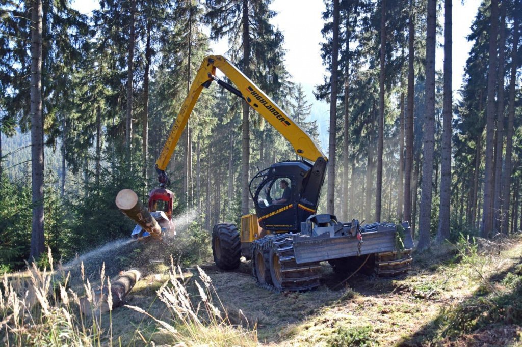 Aggregat & Anbauprozessor des Typs Konrad Forsttechnik Highlander 6WD Harvester, Neumaschine in Hutthurm (Bild 2)