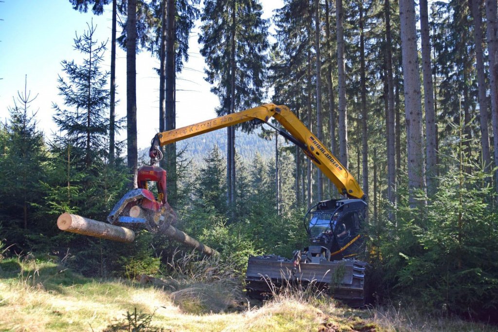 Aggregat & Anbauprozessor des Typs Konrad Forsttechnik Highlander 6WD Harvester, Neumaschine in Hutthurm (Bild 4)