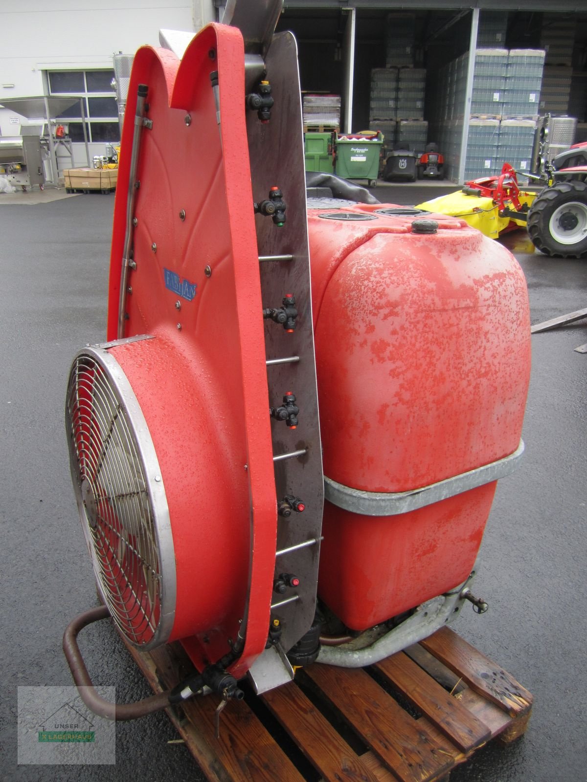 Anbau-Gebläsespritze Türe ait DRAGONE ARTHOST, Gebrauchtmaschine içinde Ehrenhausen (resim 3)