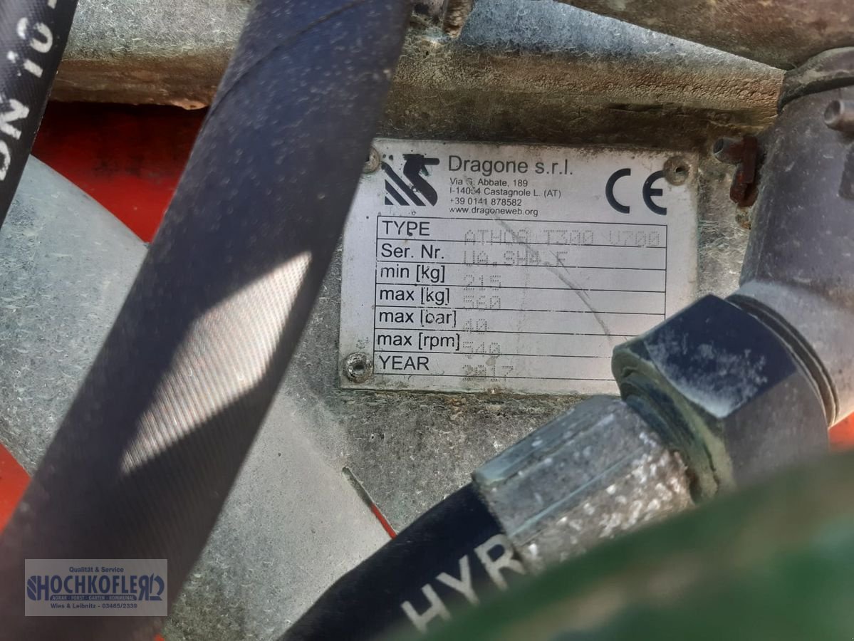 Anbau-Gebläsespritze du type DRAGONE Athos V300 T700 bzw. K1 300 G600, Gebrauchtmaschine en Wies (Photo 2)