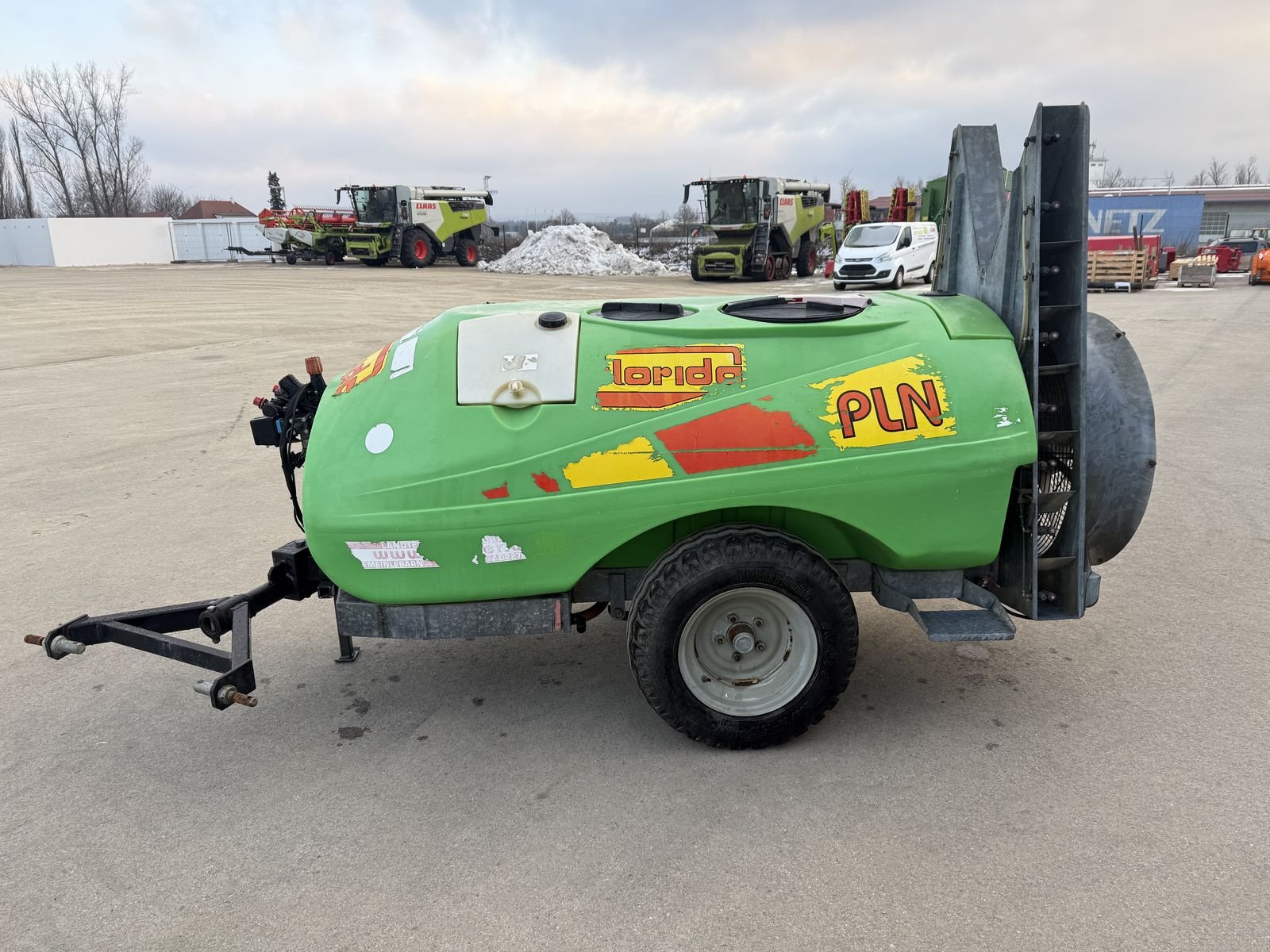 Anbau-Gebläsespritze typu Florida PLN 1500, Gebrauchtmaschine w Grund (Zdjęcie 4)